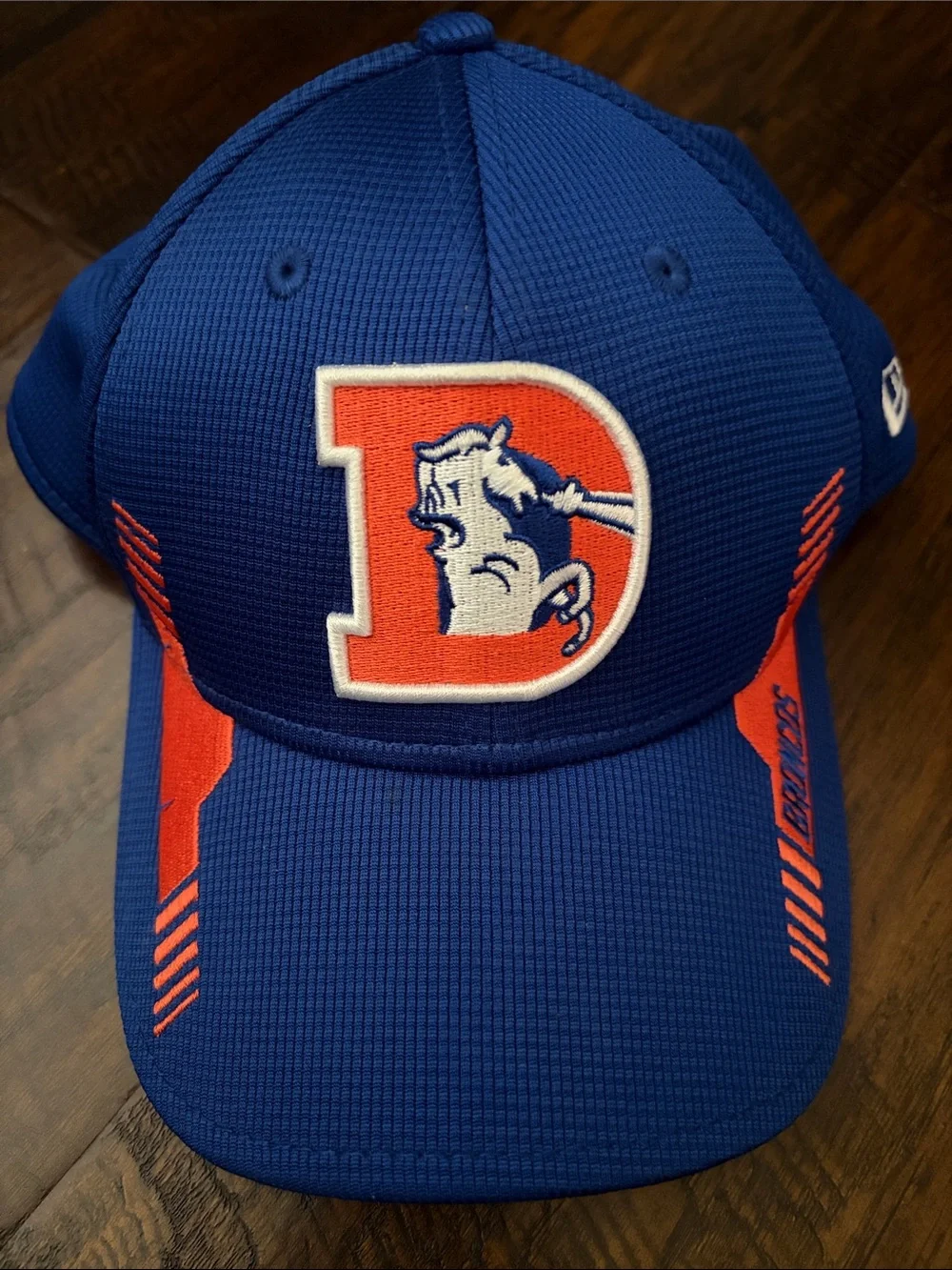 New Era Blue and Orange Denver D Logo Baseball Cap